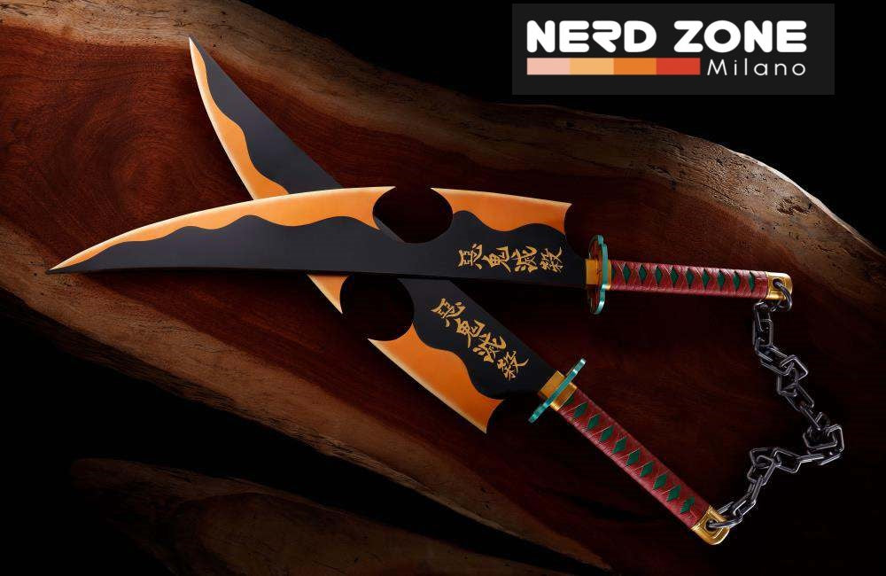 BANDAI - Demon Slayer Nichirin Tengen Sword Prop Replica