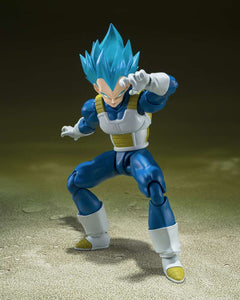 BANDAI - S.H. FIGUARTS - DRAGON BALL SUPER - Ssgod Ss Vegeta Unwavering