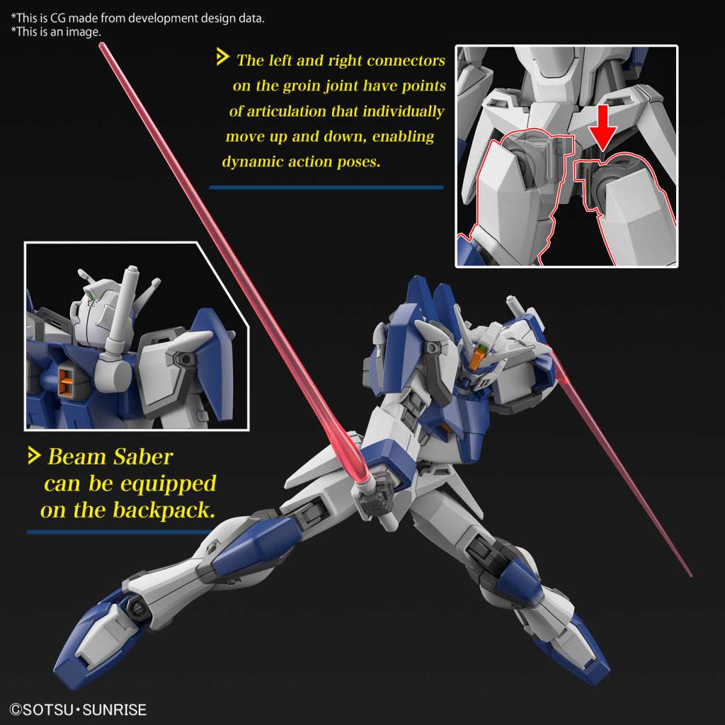 BANDAI GUNPLA - Hg Gundam Duel Blitz 1/144