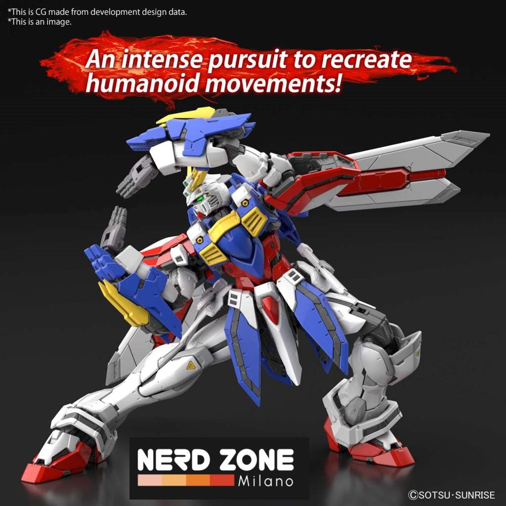 BANDAI GUNPLA - Rg Gundam God 1/144