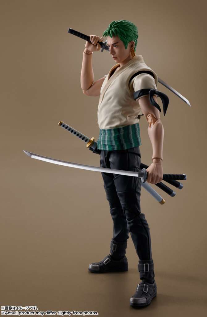 BANDAI S.H. FIGUARTS - One Piece Netflix - Roronoa Zoro S.h.f