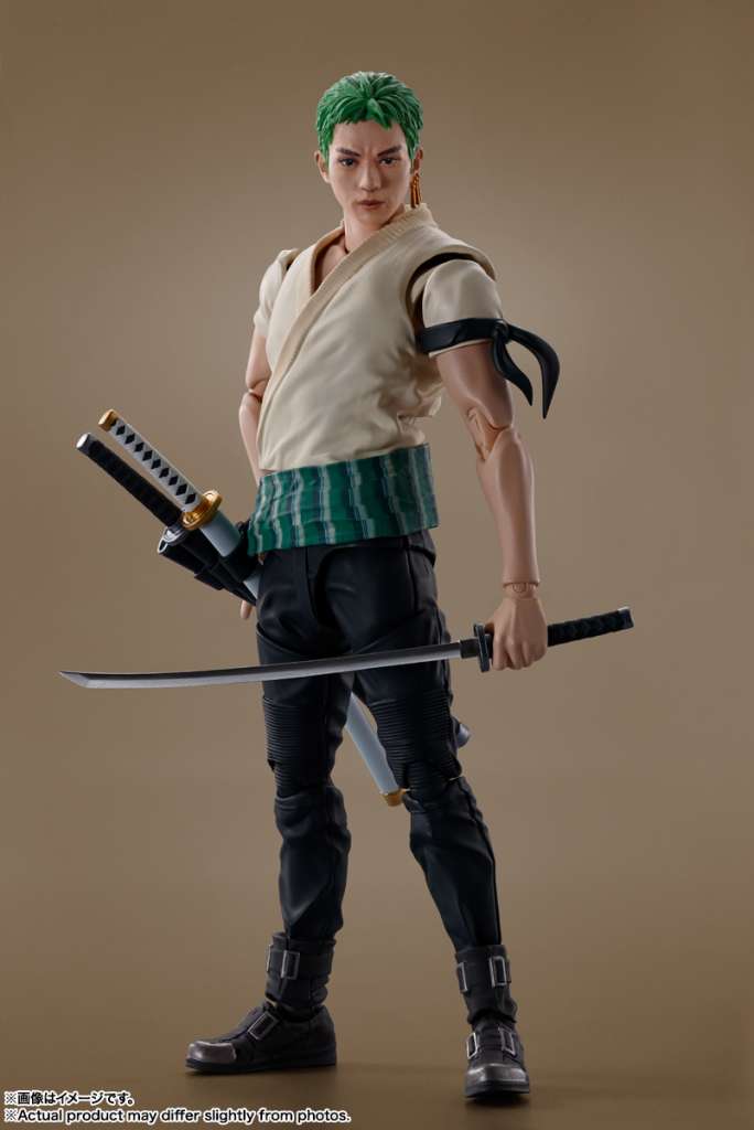 BANDAI S.H. FIGUARTS - One Piece Netflix - Roronoa Zoro S.h.f