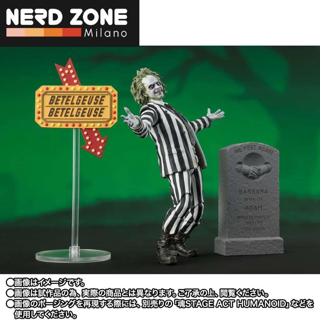 BANDAI - S.H. FIGUARTS Beetlejuice Beetlejuice Beetlejuice Shf