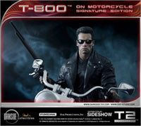 DARKSIDE COLLECTIBLES STUDIO - Terminator 2: Judgment Day Statue 1/4 T-800 on Motorcycle Signature Edition Sideshow Exclusive 50 cm