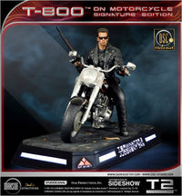 DARKSIDE COLLECTIBLES STUDIO - Terminator 2: Judgment Day Statue 1/4 T-800 on Motorcycle Signature Edition Sideshow Exclusive 50 cm