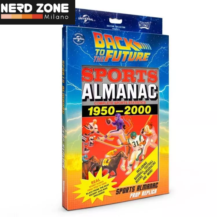 DOCTOR COLLECTOR - Back To The Future Prop Replica 1/1 Sports Almanac