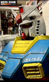 BANDAI - Model Kit - Rx 78 (ASSEMBLATO E COLORATO) 150 cm