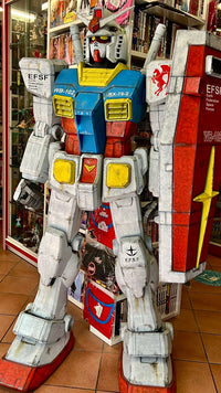 BANDAI - Model Kit - Rx 78 (ASSEMBLATO E COLORATO) 150 cm