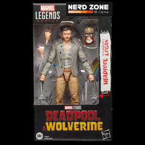 HASBRO - Marvel Legends - Deadpool And Wolverine - Logan And Headpool Action Figure