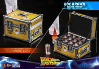 HOT TOYS - Back To The Future - Doc Brown (Deluxe Version) Action Figure 1/6  30 cm MMS610