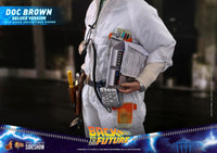 HOT TOYS - Back To The Future - Doc Brown (Deluxe Version) Action Figure 1/6  30 cm MMS610