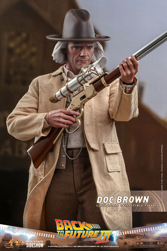 HOT TOYS - Back To The Future III - Doc Brown Movie Masterpiece Action Figure 1/6 (MMS616)