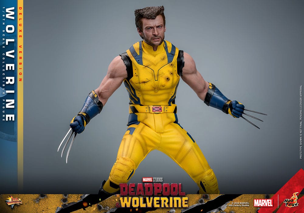 HOT TOYS - DEADPOOL & WOLVERINE - Wolverine (DELUXE Version) Action Figure 1/6 (MMS754)