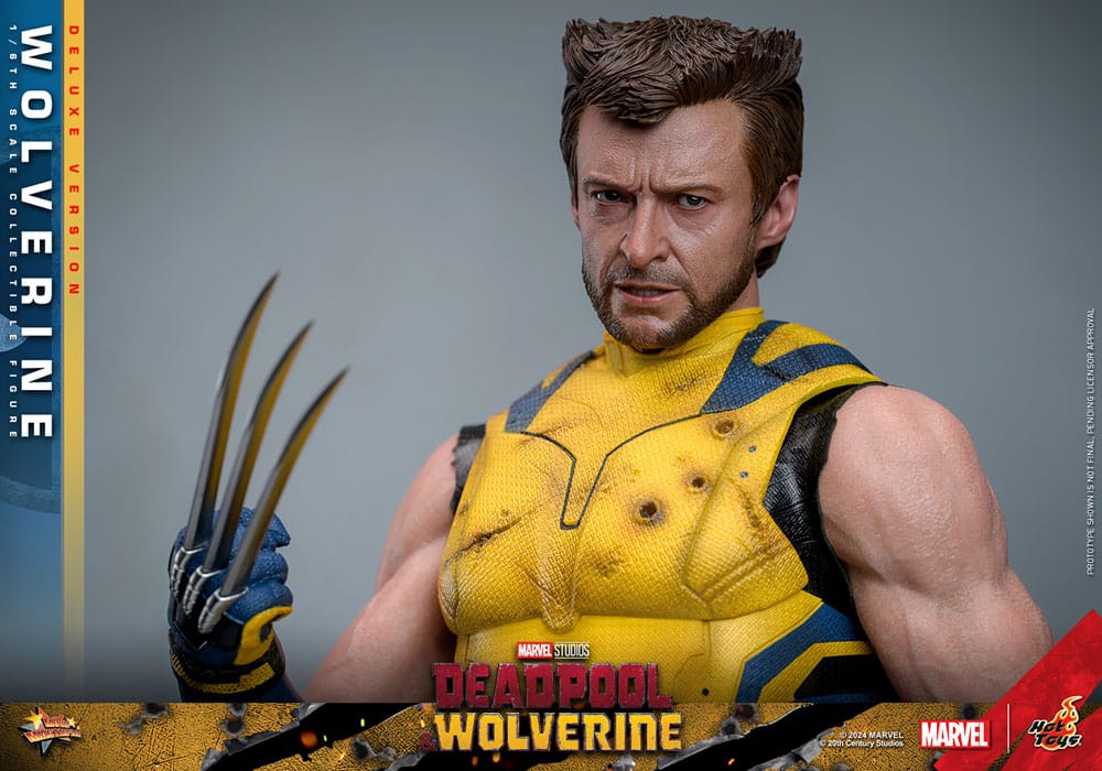 HOT TOYS - DEADPOOL & WOLVERINE - Wolverine (DELUXE Version) Action Figure 1/6 (MMS754)