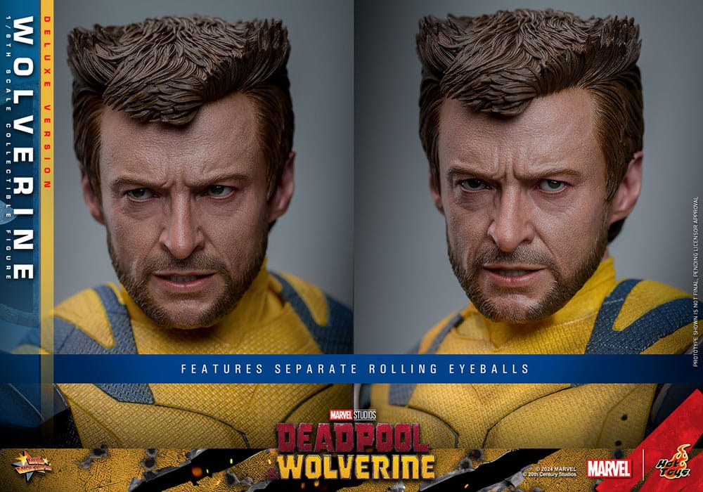 HOT TOYS - DEADPOOL & WOLVERINE - Wolverine (DELUXE Version) Action Figure 1/6 (MMS754)