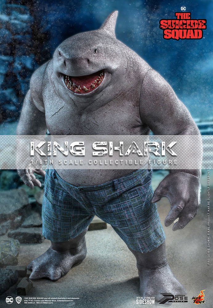 HOT TOYS - SUICIDE SQUAD - King Shark - Action Figure 1/6  35 cm PPS006