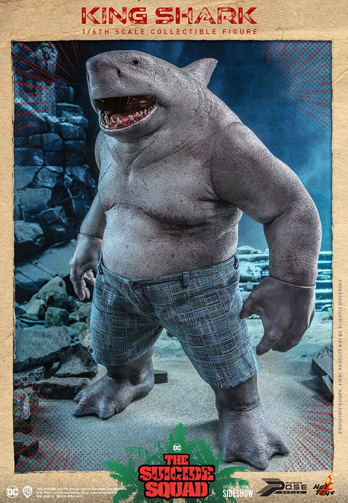 HOT TOYS - SUICIDE SQUAD - King Shark - Action Figure 1/6  35 cm PPS006