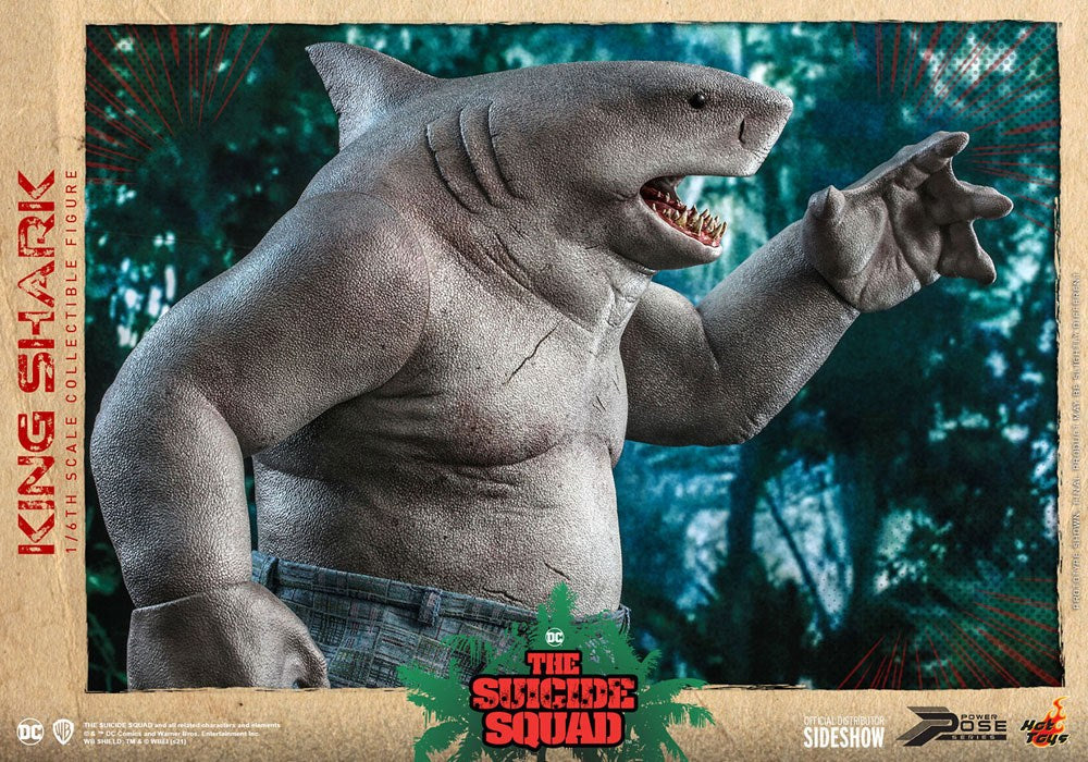 HOT TOYS - SUICIDE SQUAD - King Shark - Action Figure 1/6  35 cm PPS006