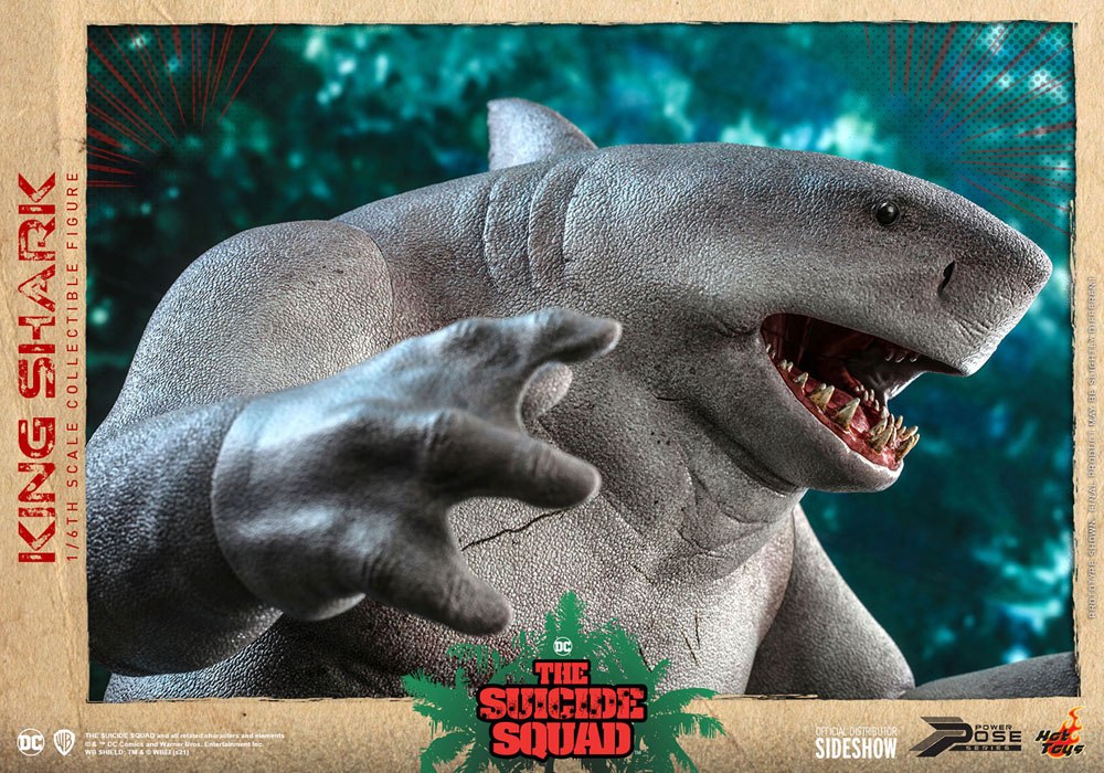 HOT TOYS - SUICIDE SQUAD - King Shark - Action Figure 1/6  35 cm PPS006