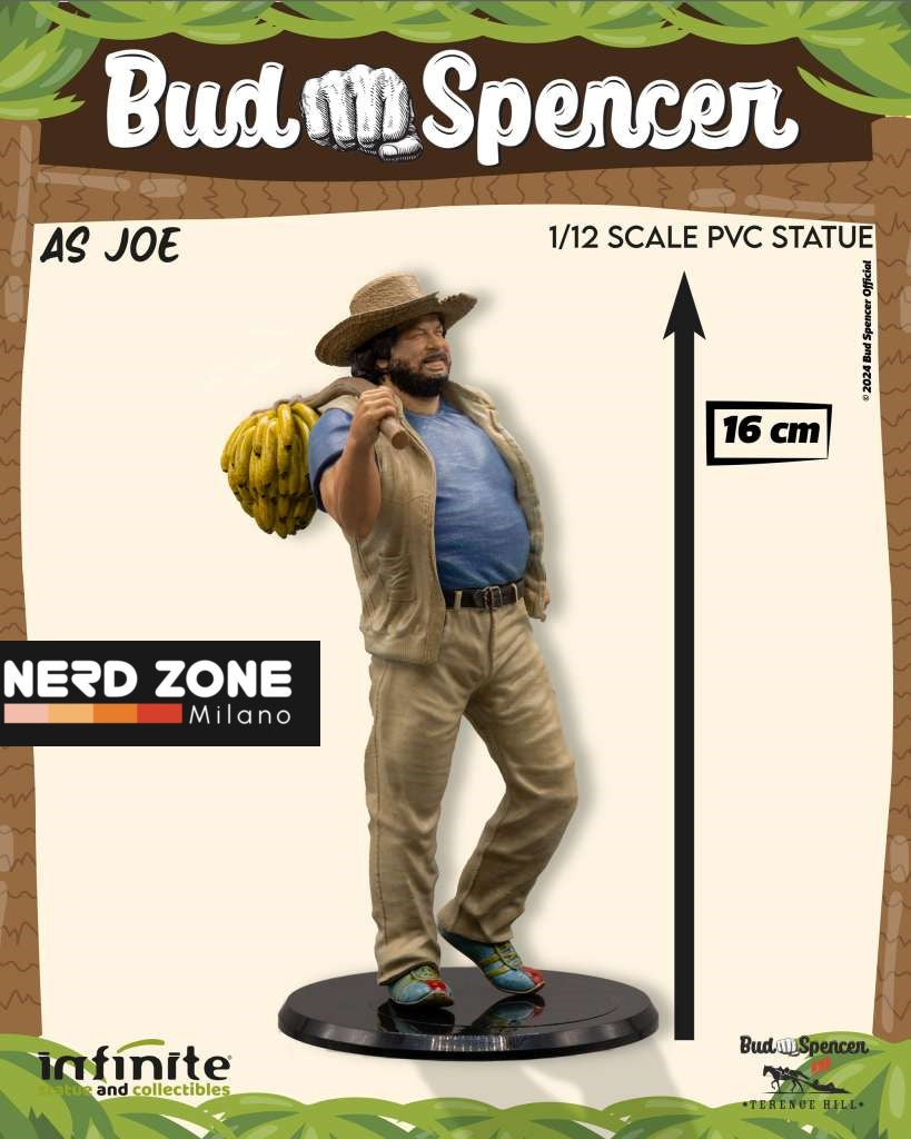 INFINITE STATUE - Bud Spencer as Joe 1/12 Pvc Statue