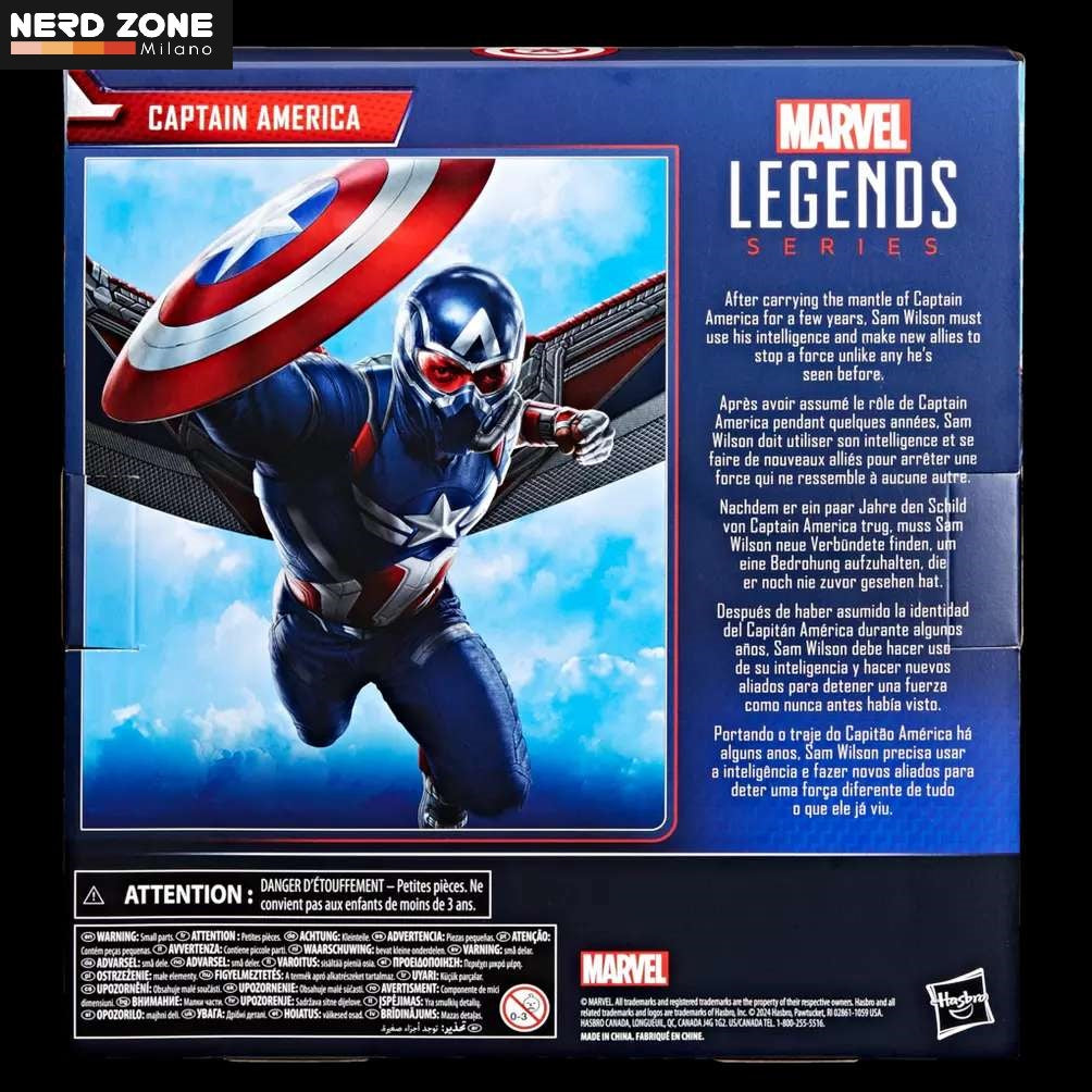 HASBRO - MARVEL LEGENDS - Captain America Brave New World Captain America Action Figure