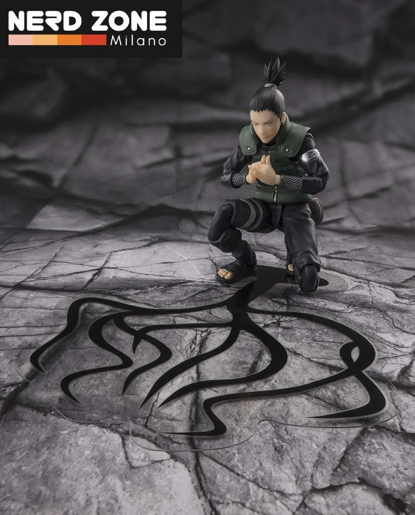 BANDAI - S.H. FIGUARTS Naruto Shikamaru Nara Brilliant Strategist Shf