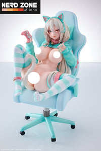 ORIGINAL CHARACTER - PVC 1/6 Nekomata Gamer Shiro 25 cm