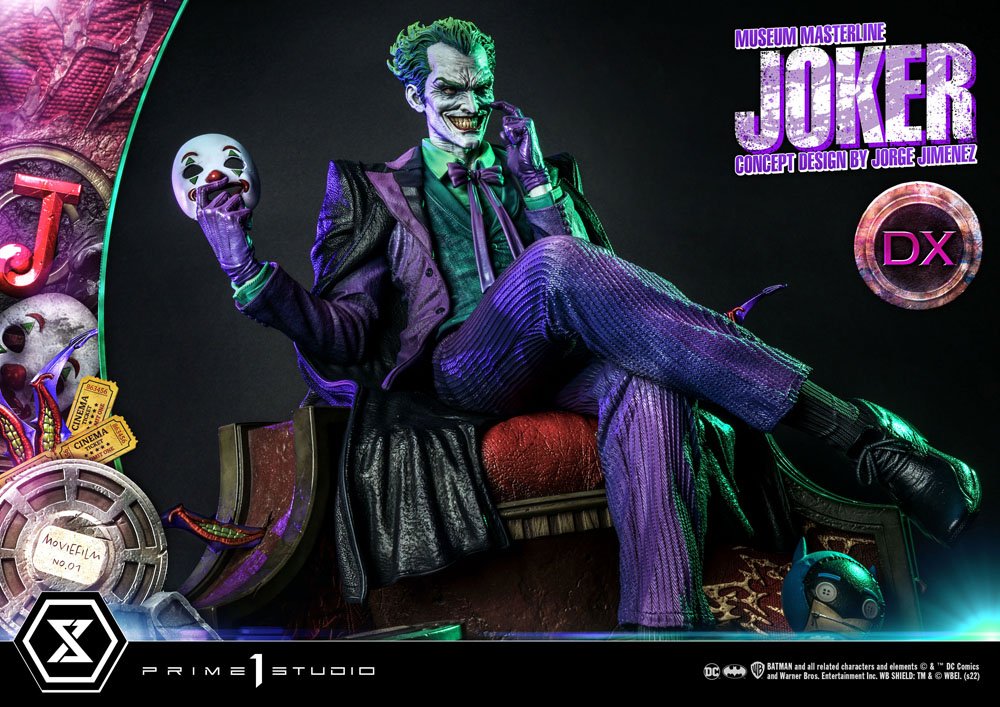 PRIME 1 STUDIO - DC Comics Statue 1/3 The Joker DELUXE BONUS Version Concept Design by Jorge Jimenez 53 cm