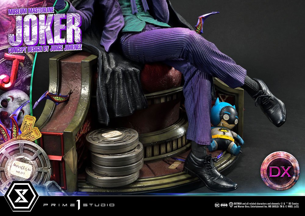 PRIME 1 STUDIO - DC Comics Statue 1/3 The Joker DELUXE BONUS Version Concept Design by Jorge Jimenez 53 cm