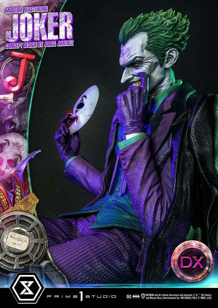 PRIME 1 STUDIO - DC Comics Statue 1/3 The Joker DELUXE BONUS Version Concept Design by Jorge Jimenez 53 cm