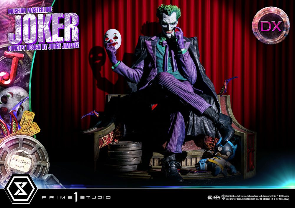 PRIME 1 STUDIO - DC Comics Statue 1/3 The Joker DELUXE BONUS Version Concept Design by Jorge Jimenez 53 cm