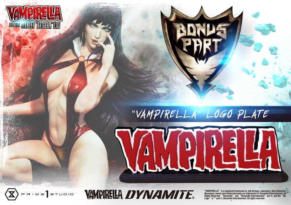 PRIME 1 STUDIO - Dynamite Entertainment Statue 1/3 Vampirella Design by Stanley Artgerm Lau BONUS Version 55 cm