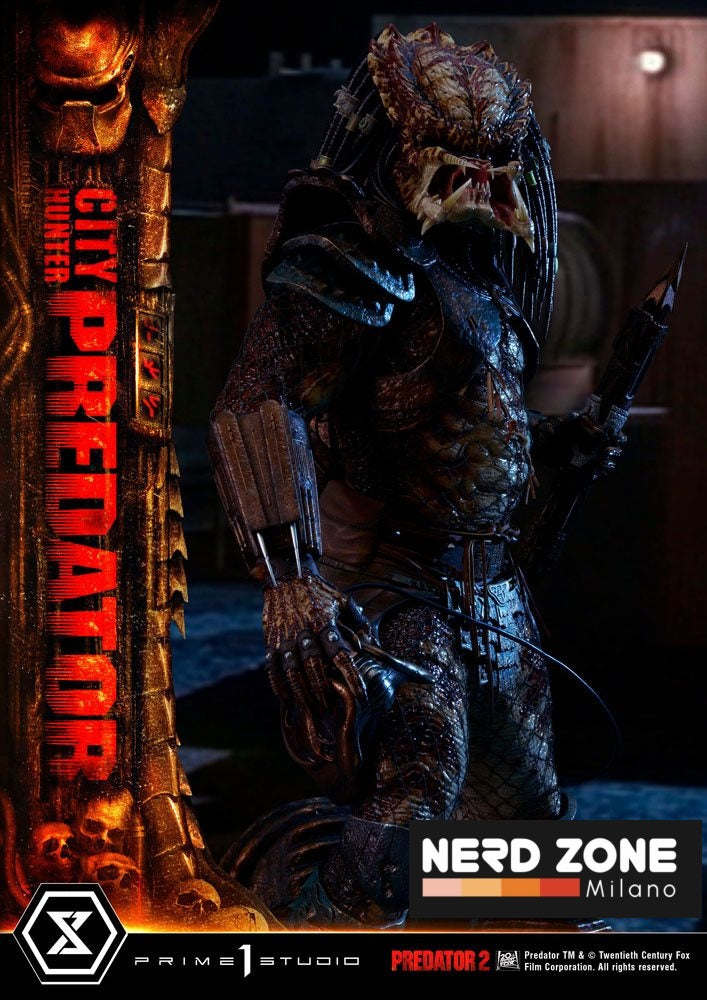 PRIME 1 STUDIO - Predator 2 Museum Masterline Statue 1/3 City Hunter Predator Ultimate Bonus Version 105 cm