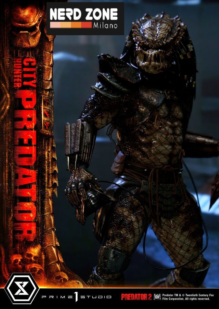 PRIME 1 STUDIO - Predator 2 Museum Masterline Statue 1/3 City Hunter Predator Ultimate Bonus Version 105 cm