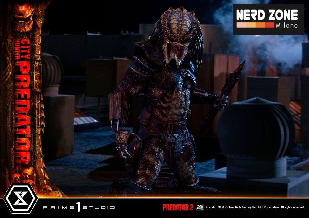 PRIME 1 STUDIO - Predator 2 Museum Masterline Statue 1/3 City Hunter Predator Ultimate Bonus Version 105 cm