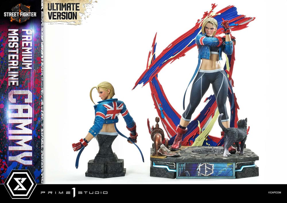 PRIME 1 STUDIO - Street Fighter Ultimate Premium Masterline Series Statue 1/4 Cammy BONUS Version 55 cm