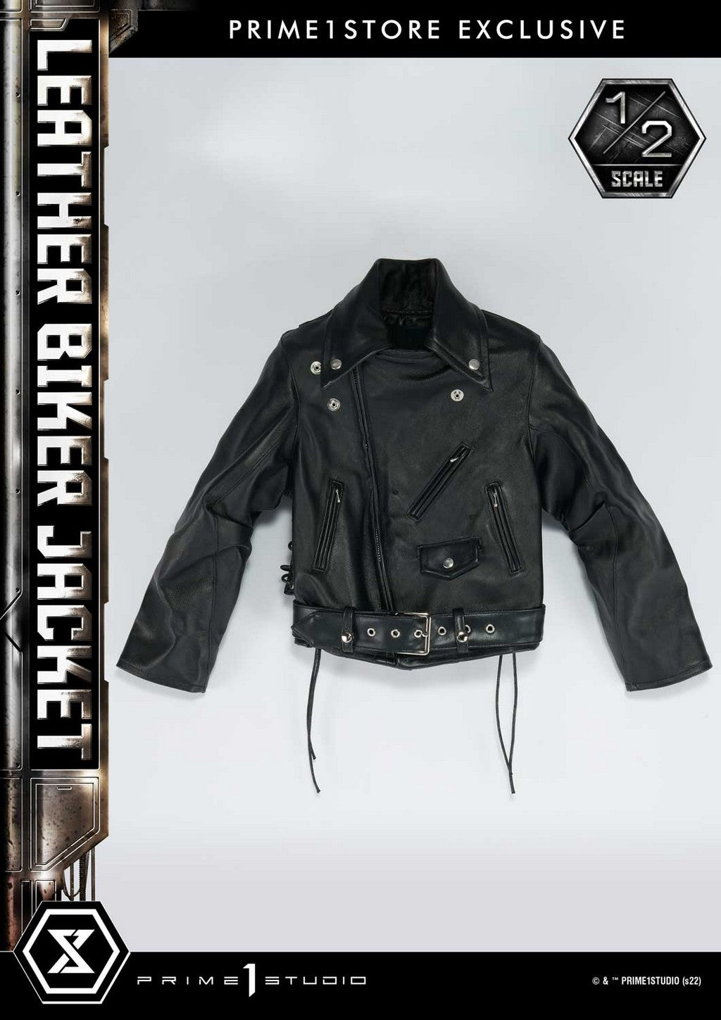 PRIME 1 STUDIO - Terminator: Leather Biker Jacket 1/2 scale