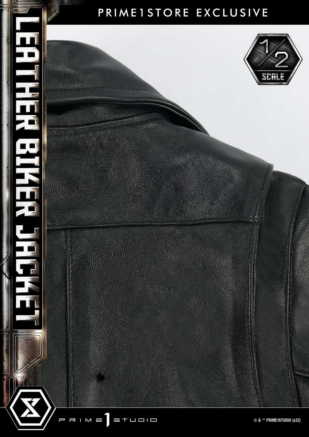 PRIME 1 STUDIO - Terminator: Leather Biker Jacket 1/2 scale