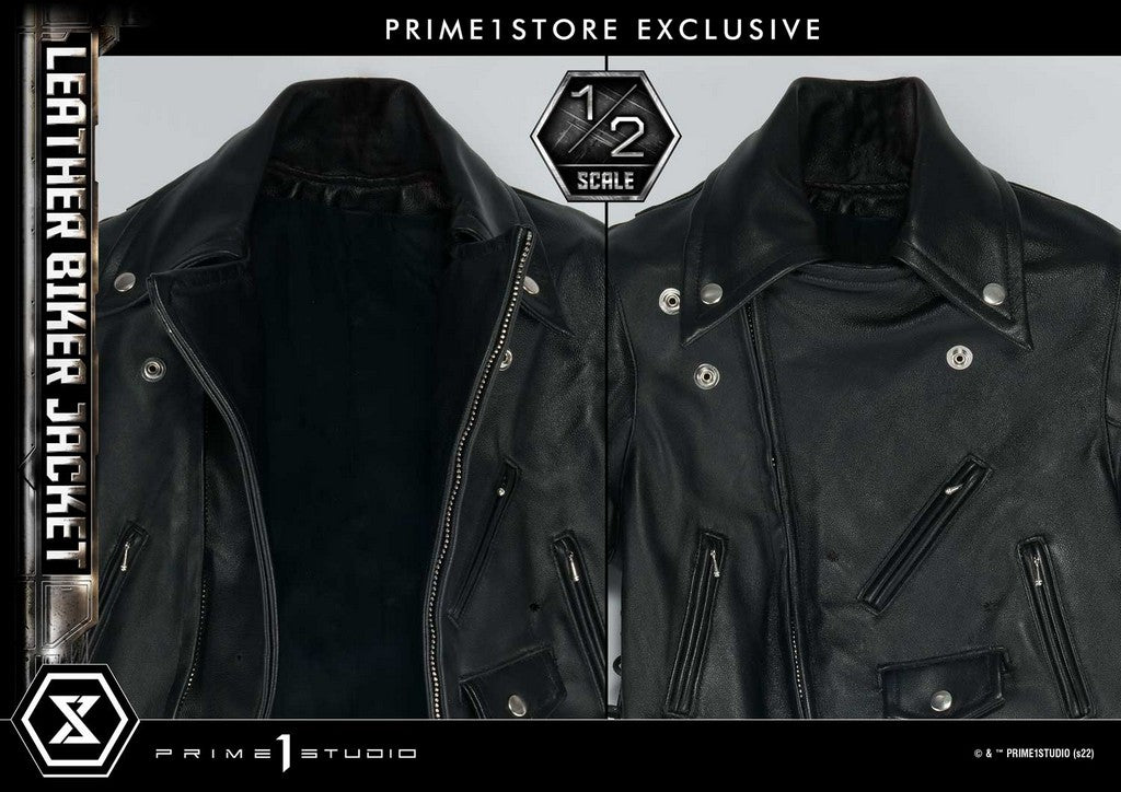 PRIME 1 STUDIO - Terminator: Leather Biker Jacket 1/2 scale