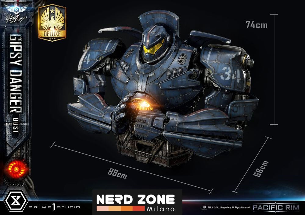 PRIME 1 STUDIO - Pacific Rim Bust Gipsy Danger Deluxe Ver. 74 cm