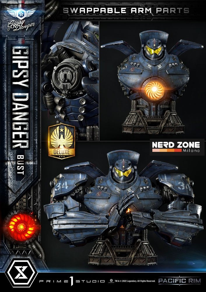 PRIME 1 STUDIO - Pacific Rim Bust Gipsy Danger Deluxe Ver. 74 cm