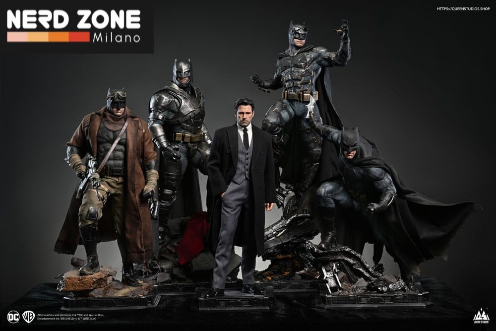 QUEEN STUDIOS - Justice League Statue 1/4 Bruce Wayne (Ben Affleck) 51 cm