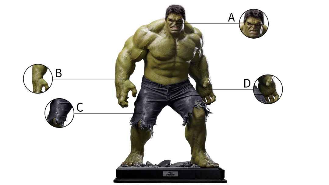 QUEEN STUDIOS - Avengers The Infinity Saga - Hulk Statue 1/3 Scale