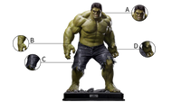 QUEEN STUDIOS - Avengers The Infinity Saga - Hulk Statue 1/3 Scale