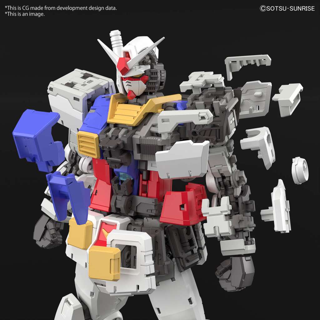 BANDAI GUNPLA - Rg Gundam Rx-78-2 ver 2.0 1/144