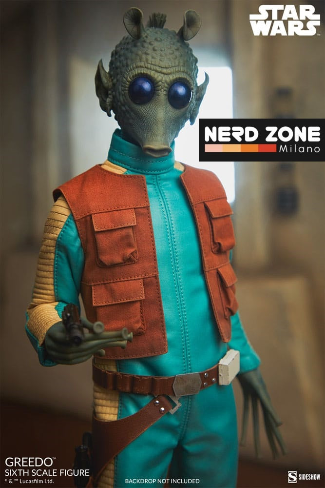 SIDESHOW - Star Wars Scum & Villainy Action Figure 1/6 Greedo 30 cm