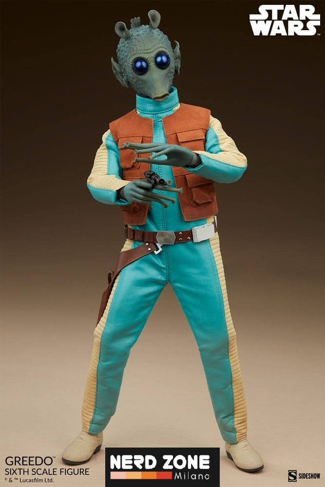 SIDESHOW - Star Wars Scum & Villainy Action Figure 1/6 Greedo 30 cm