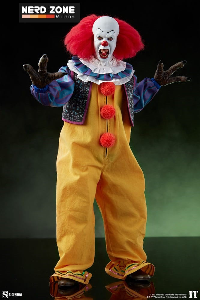 SIDESHOW - IT (1990) Pennywise Action Figure 1/6 30 cm