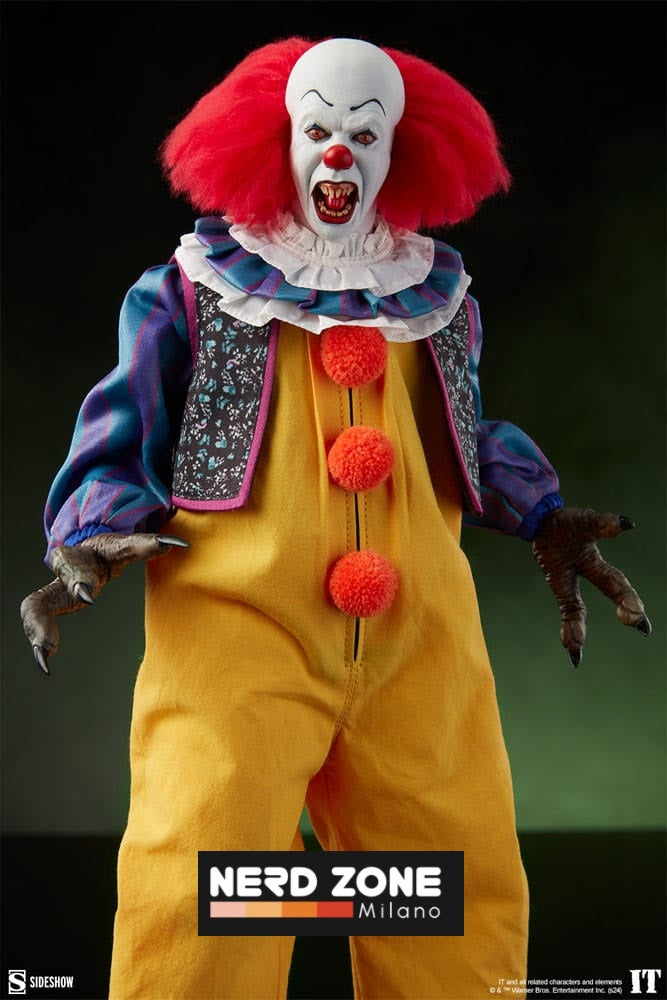 SIDESHOW - IT (1990) Pennywise Action Figure 1/6 30 cm