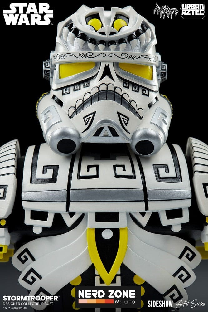 SIDESHOW - STAR WARS - Artist Series Designer Bust Stormtrooper by Jesse Hernandez 18 cm